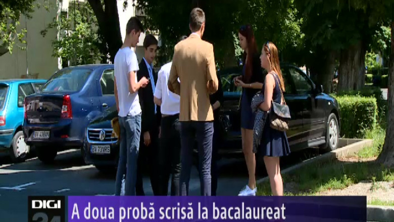 A doua proba scrisa la bacalaureat Imagine