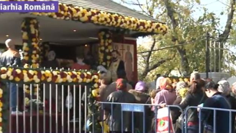 A doua zi de pelerinaj pe dealul Patriarhiei, la moastele Sf. Dimitrie cel Nou Imagine