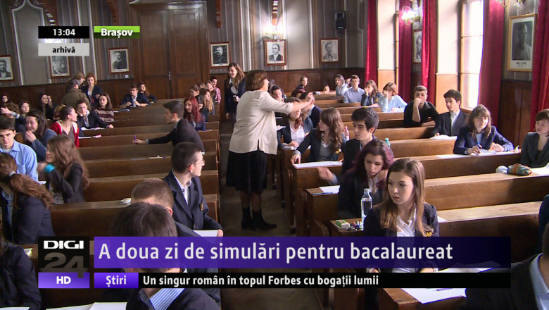 A doua zi de simulari pentru bacalaureat Imagine