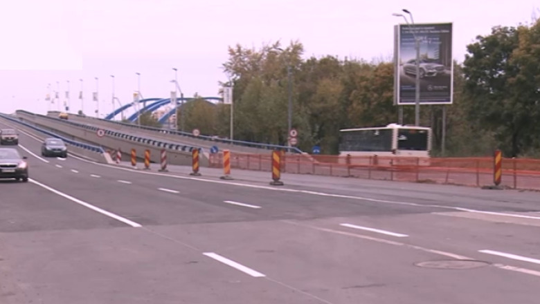 A fost deschis al doilea pod al pasajului Mihai Bravu Imagine