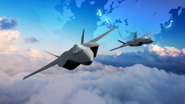 A fost dezvaluit proiectul celui mai avansat avion de lupta, care va folosi inteligenta artificiala. Cand ar putea zbura aeronava Imagine