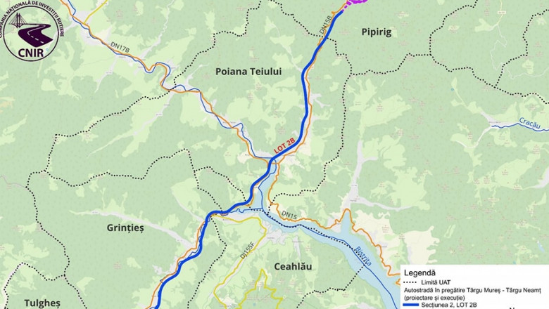 A fost lansata licitatia pentru construirea celui mai dificil lot al sectiunii montane a A8 Imagine