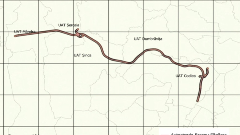A fost publicat proiectul autostrazii Brasov-Fagaras. Cand ar putea incepe lucrarile Imagine