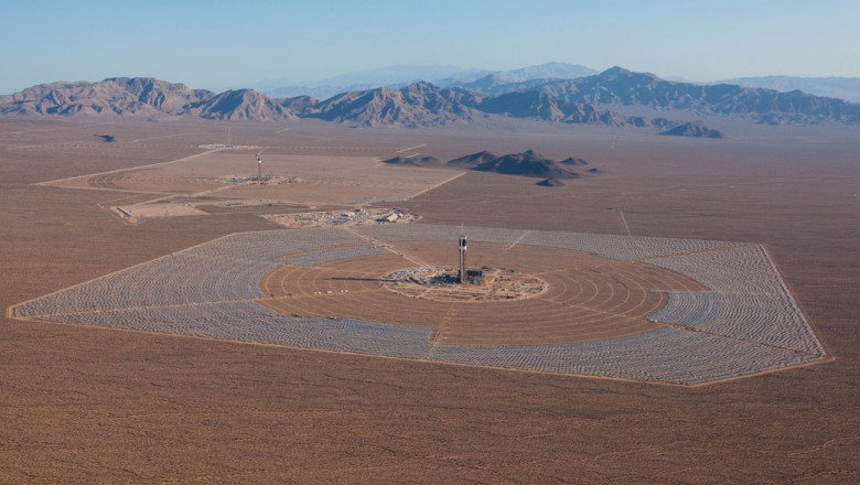A fost pusa in functiune cea mai mare centrala solara din lume Imagine