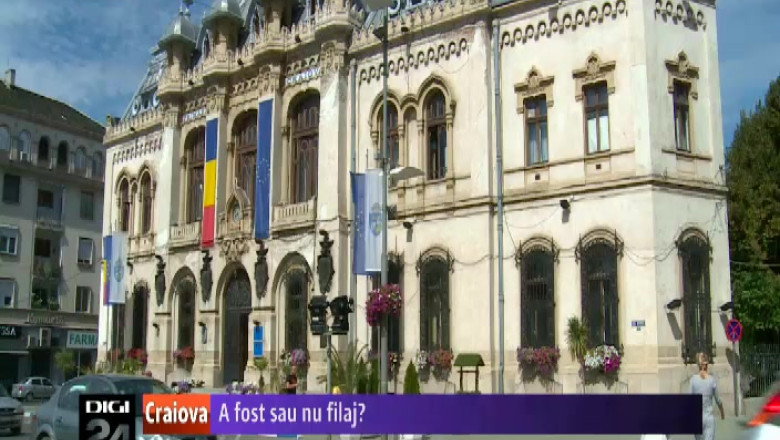 A fost sau nu filaj ? O masina parcata in fata Primariei Craiova a generat un razboi intre primarul Baniei si SRI   Imagine