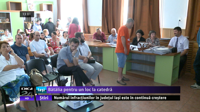 A inceput „batalia” pentru un loc la catedra. Concurenta in Iasi este si de 80 de candidati pe loc  Imagine