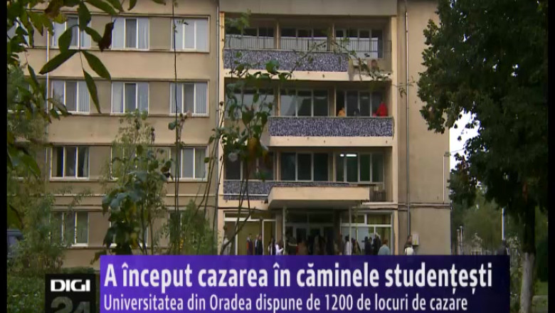 A inceput cazarea in caminele studentesti din Oradea Imagine