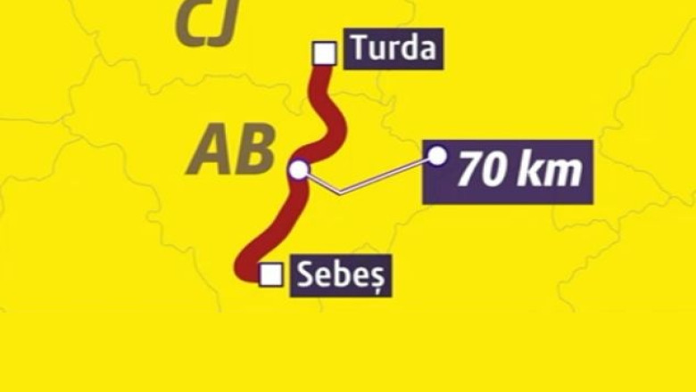 A inceput constructia autostrazii Sebes-Turda. Dan Sova: Sper sa terminam pana in decembrie 2015 Imagine