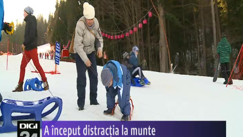A inceput distractia la munte Imagine