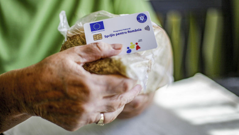 A inceput incarcarea cardurilor de alimente. 650 milioane de lei ajung in aceste zile la 2,6 milioane de romani Imagine