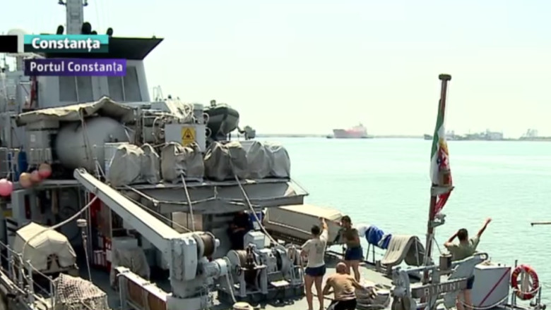 A inceput lupta anti-mine. Vapoarele NATO desfasoara noi exercitii in Marea Neagra Imagine