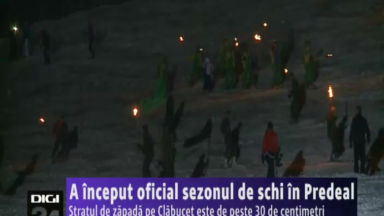A inceput oficial sezonul de schi in Predeal Imagine