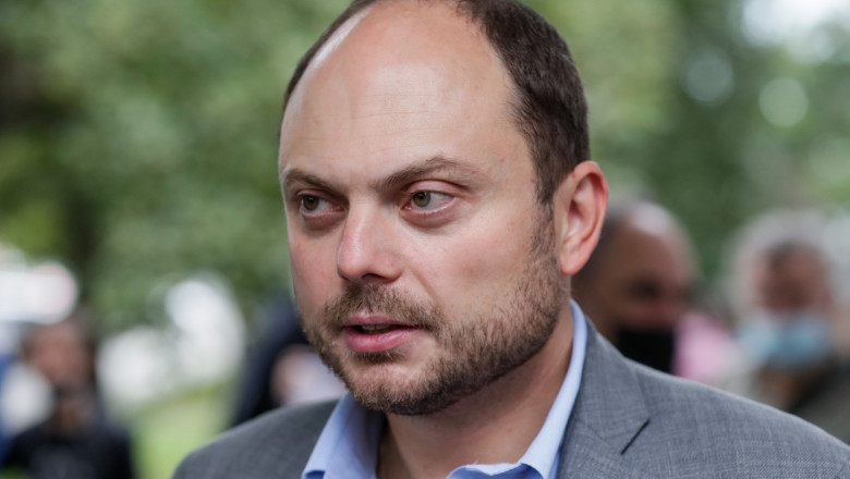 A inceput procesul impotriva lui Vladimir Kara-Murza, un critic al Kremlinului. Acesta risca pana la 25 de ani de inchisoare Imagine