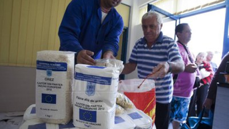 A inceput redistribuirea ajutoarelor de la UE Imagine