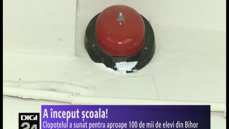 A inceput scoala! Clopotelul a sunat pentru aproape 100 de mii de elevi din Bihor Imagine