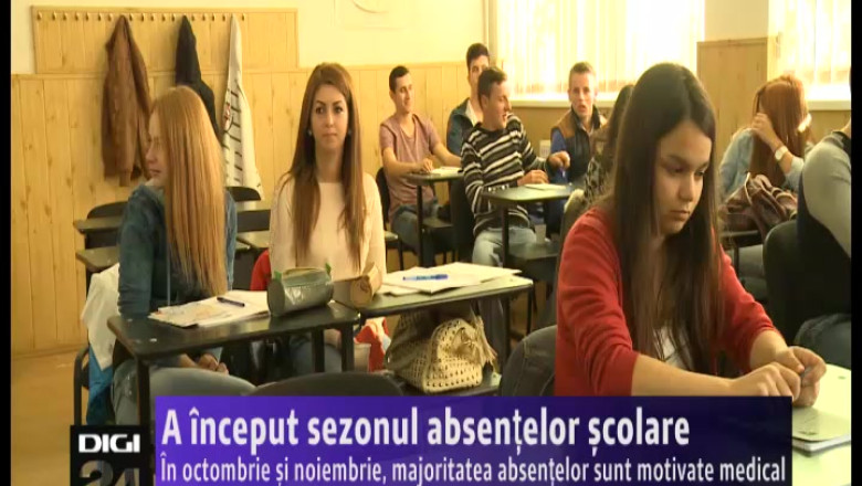 A inceput sezonul absentelor scolare Imagine