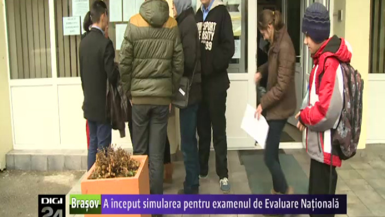 A inceput simularea pentru examenul de Evaluare Nationala Imagine