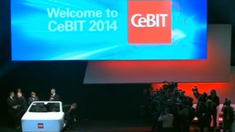 A inceput Targul de tehnologie IT de la Hanovra. Germania si Marea Britanie vor sa puna la punct o retea 5G Imagine