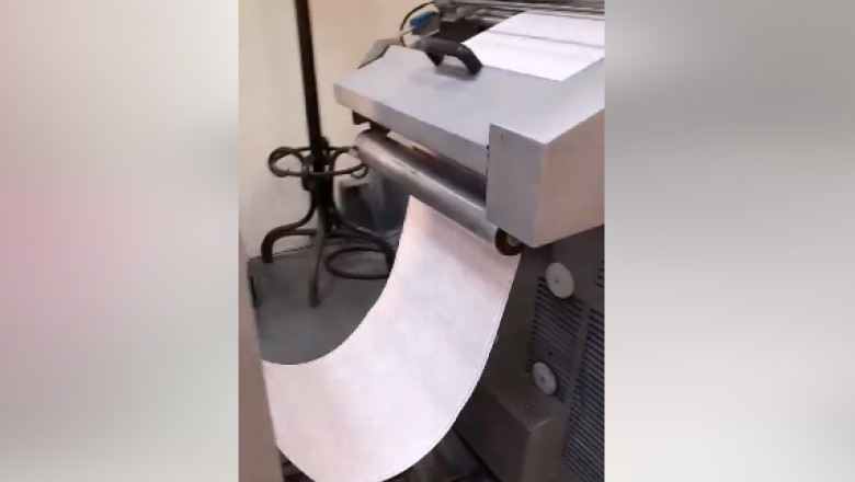 A inceput tiparirea cupoanelor de pensie cu majorarea de 13,8%. Cand vor ajunge banii la pensionari Imagine