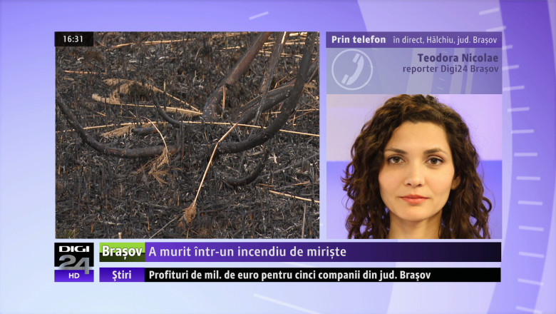 A murit intr-un incendiu de miriste Imagine