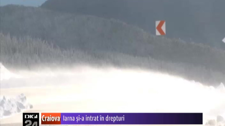 A nins abundent la Ranca. Pe Transalpina, zapada masoara chiar si un metru, pe alocuri Imagine