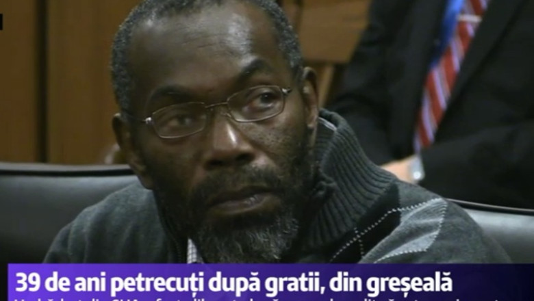 A petrecut 39 de ani dupa gratii nevinovat. Ce i-a spus judecatorul cand l-a eliberat Imagine