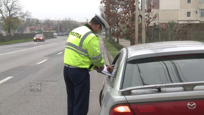 A plouat cu amenzi pe soselele Timisului. Cele mai multe sanctiuni, pentru viteza Imagine