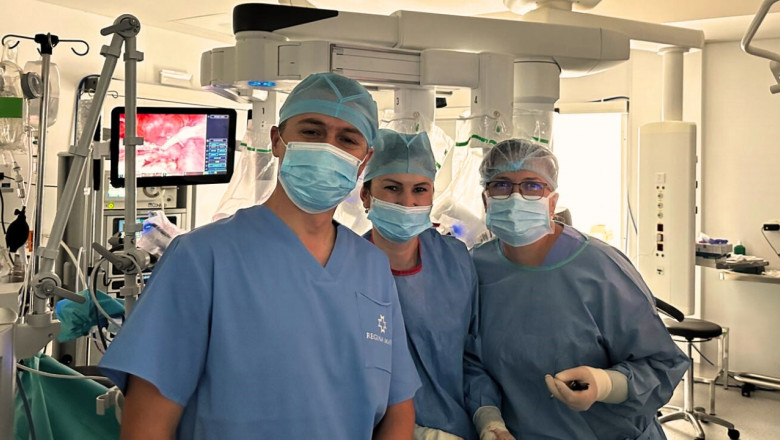 A ramas insarcinata la trei luni dupa indepartarea unui fibrom uterin de 13 cm Imagine