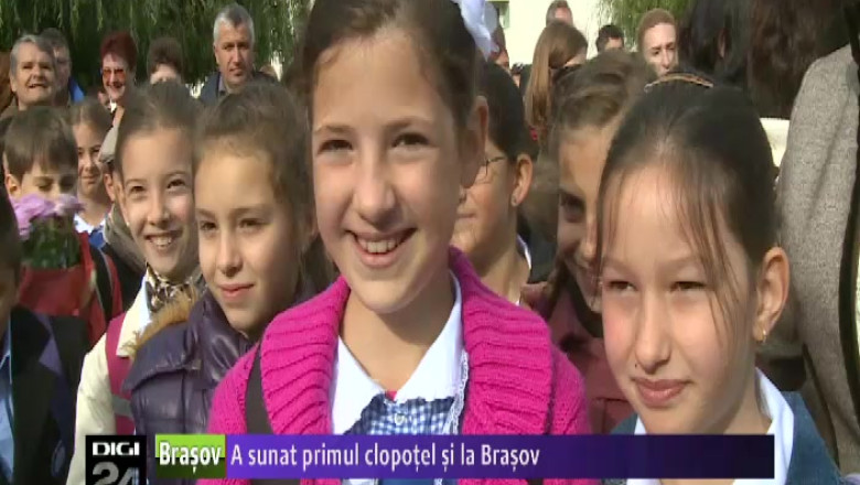A sunat primul clopotel si in Brasov Imagine