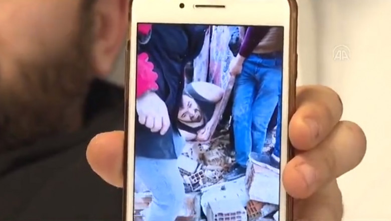 A supravietuit 32 de ore sub daramaturi cu 12 masline. ”Am cazut doua etaje cu tot cu camera in care ma aflam” Imagine