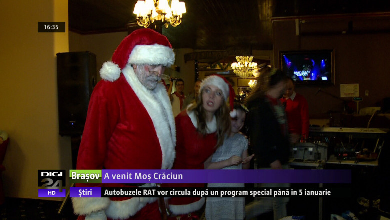 A venit Mos Craciun la copiii cuminti Imagine