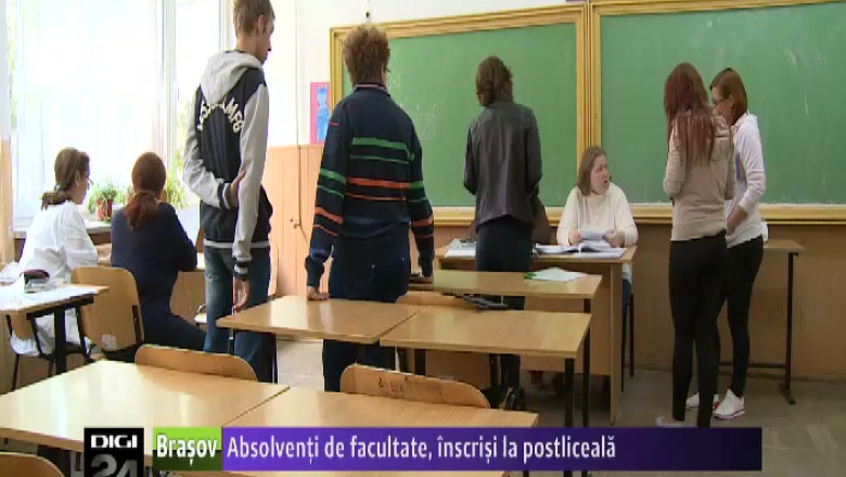 Absolventi de facultate, inscrisi la postliceala Imagine