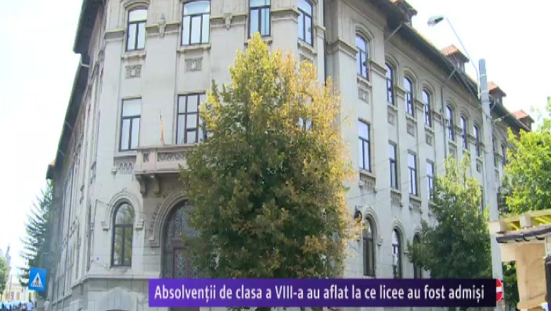 Absolventii de clasa a VIII-a au aflat la ce licee au fost admisi Imagine