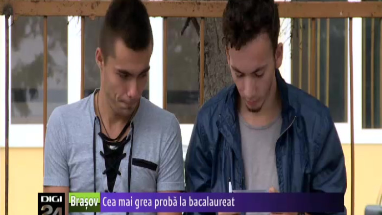 Absolventii de liceu au sustinut a trei proba scrisa din cadrul bacalaureatului de toamna Imagine