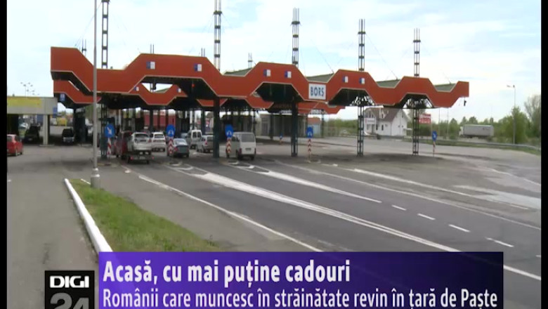 Acasa, cu mai putine cadouri. Romanii care muncesc in strainatate revin in tara de Paste Imagine