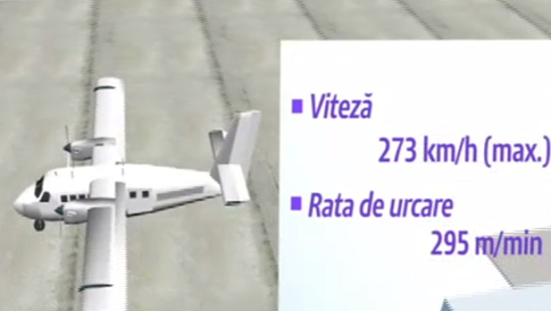 ACCIDENT AVIATIC. Caracteristicile tehnice ale avionului BN-2 Imagine