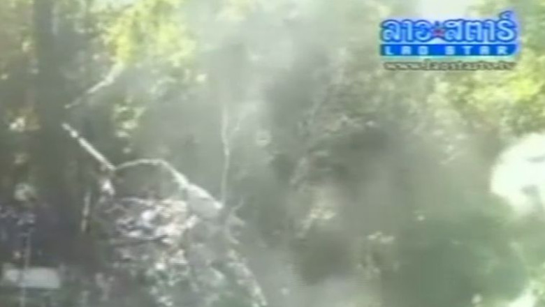 Accident aviatic in Laos. Ministrul Apararii se afla in aeronava care s-a prabusit in nordul tarii Imagine