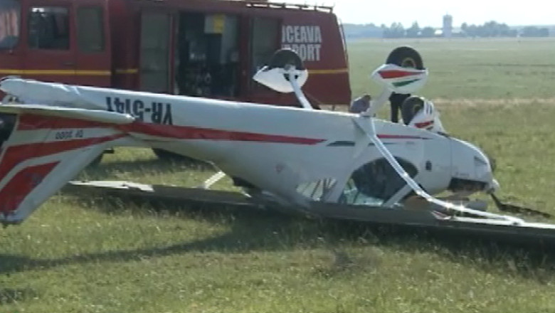Accident aviatic in Suceava Imagine