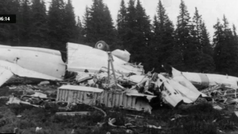 Accident aviatic soldat cu 20 de morti, in 1970. Autoritatile de atunci au ascuns tragedia si nu au cautat supravietuitori Imagine