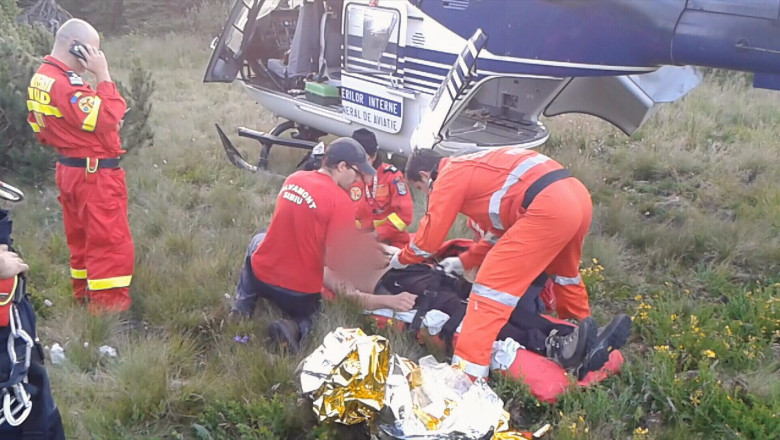 Accident cu parapanta in zona Balea Lac Imagine