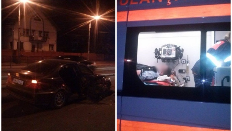 Accident cu un BMW pe unul din bulevardele Timisoarei Imagine