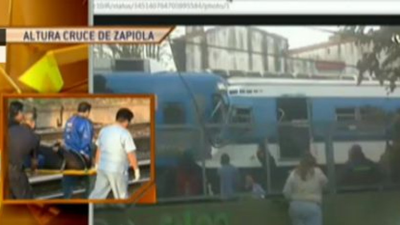 Accident feroviar in Argentina. Trei persoane au murit, 70 au fost ranite Imagine