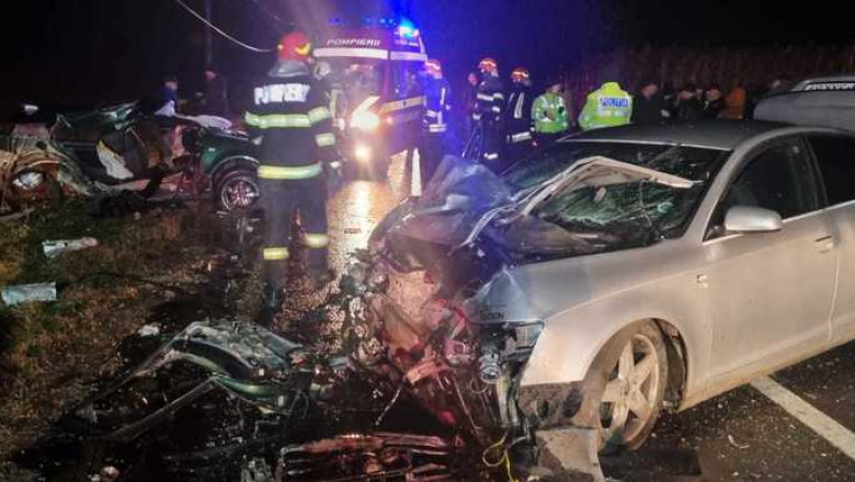 Accident grav in Brasov: Doi oameni au murit si alti cinci au fost raniti Imagine