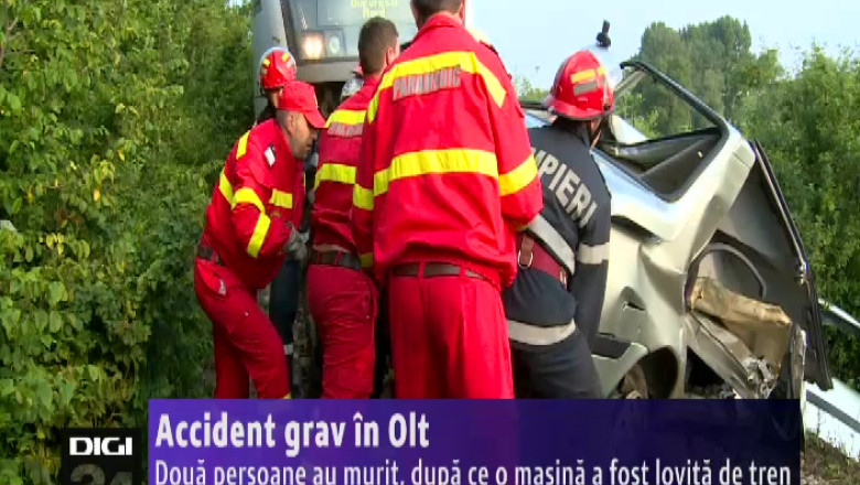 Accident grav in Olt Imagine