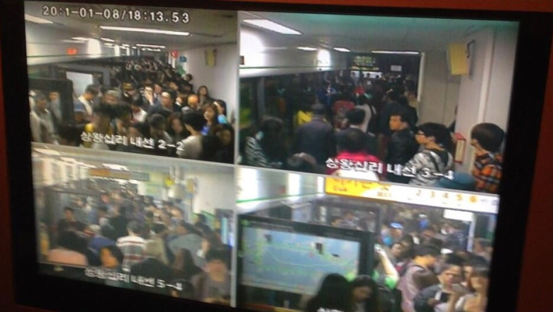 Accident grav la metroul din Seul. Cel putin 78 de oameni au fost raniti Imagine