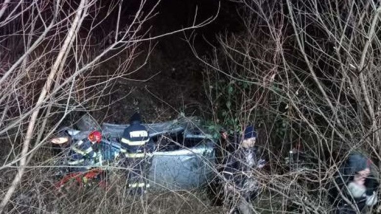 Accident grav pe DN1, in judetul Sibiu. 6 tineri au fost raniti Imagine