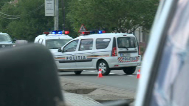 Accident in Iasi cu o masina de politie Imagine