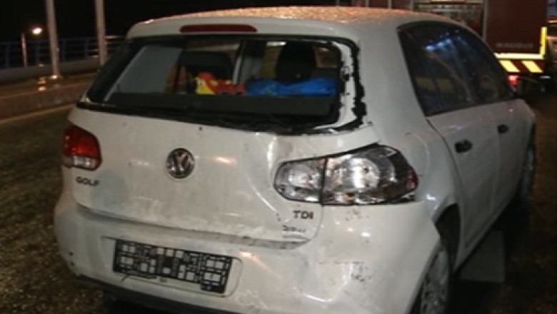 Accident in lant pe Podul Basarab Imagine