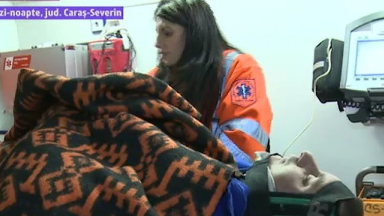 Accident in Muntii Semenic: un barbat a murit, iar alti doi au fost raniti - misiune dificila de salvare a lor  Imagine