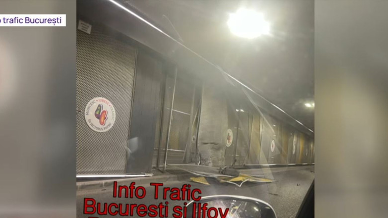 Accident in Pasajul Unirii din Bucuresti provocat de un sofer baut. Care au fost urmarile Imagine